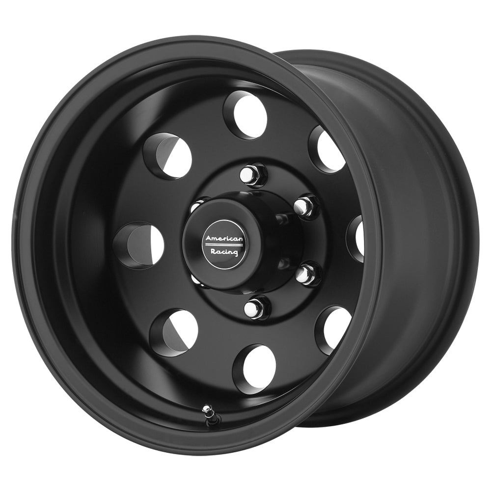 AMERICAN RACING WHEELS 17x8 Baja 6x139.70 BC Satin Black AMERICAN RACING WHEELS