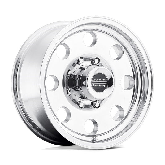 AMERICAN RACING WHEELS BAJA 17x9 8x165.10 Polished Wheel AMERICAN RACING WHEELS