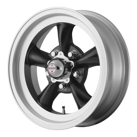 AMERICAN RACING WHEELS TORQ THRUST D 15x8.5 5x1 20.65 SATIN  BLACK W/ MA AMERICAN RACING WHEELS