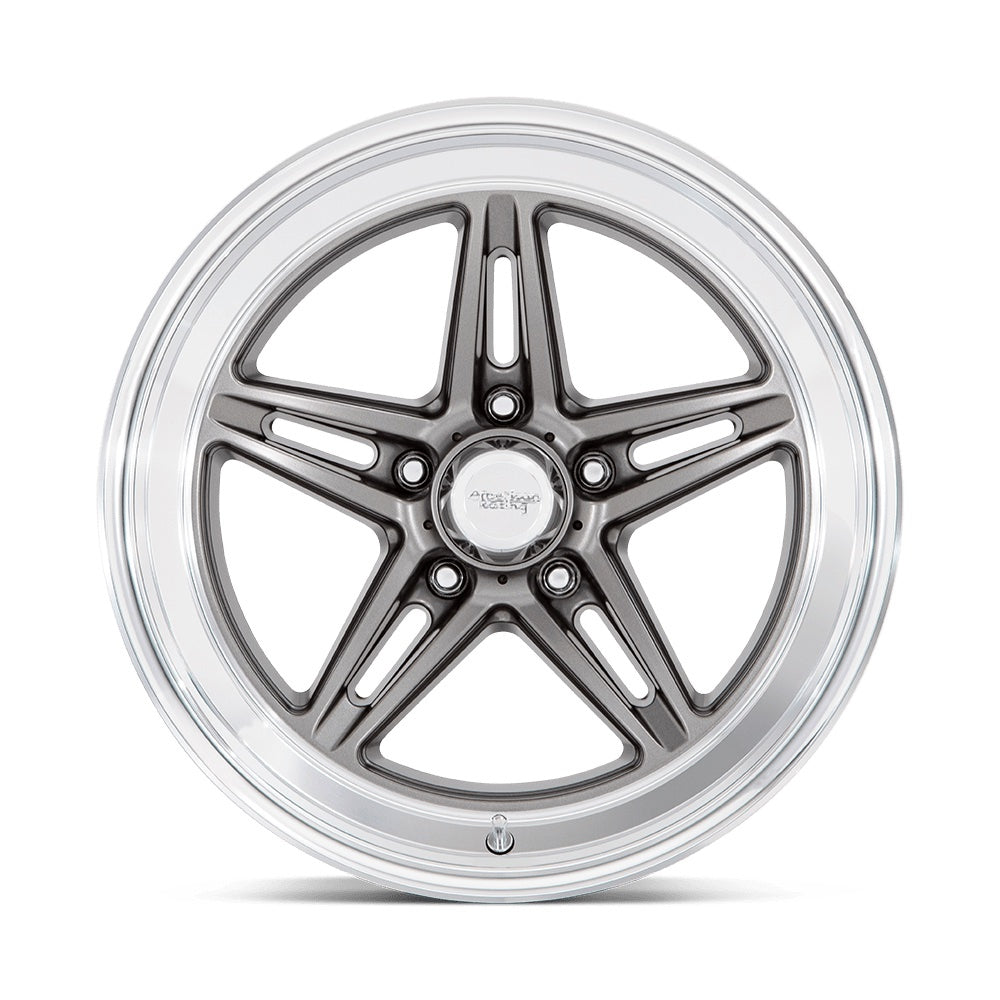 AMERICAN RACING WHEELS 18x10 Goove Wheel 5x4.5 Bolt Circle Anthracite AMERICAN RACING WHEELS