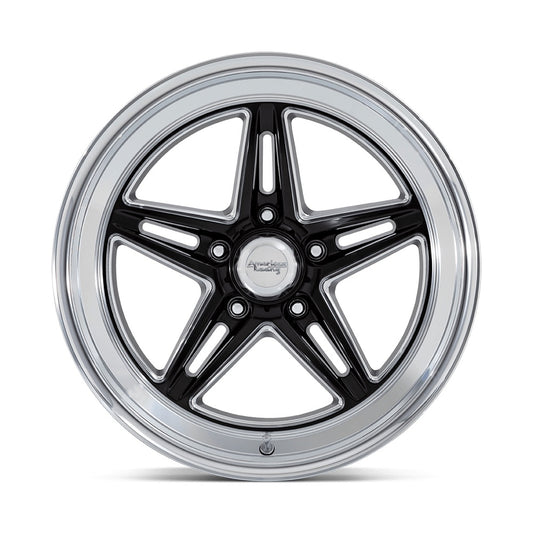 AMERICAN RACING WHEELS 18x10 Goove Wheel 5x4.5 Bolt Circle Gloss Black AMERICAN RACING WHEELS