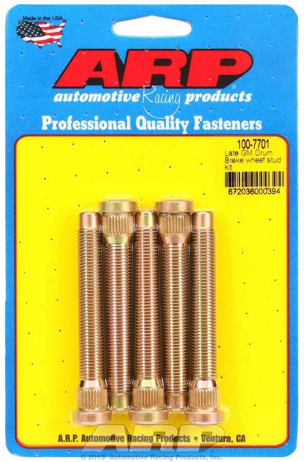 ARP Wheel Stud Kit - 7/16-20 3.165/.486 Knurl (5) ARP