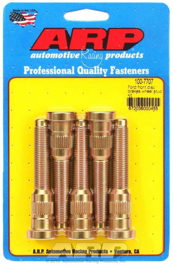 ARP Wheel Stud Kit - 1/2-20 3.050/.618 Knurl (5) ARP