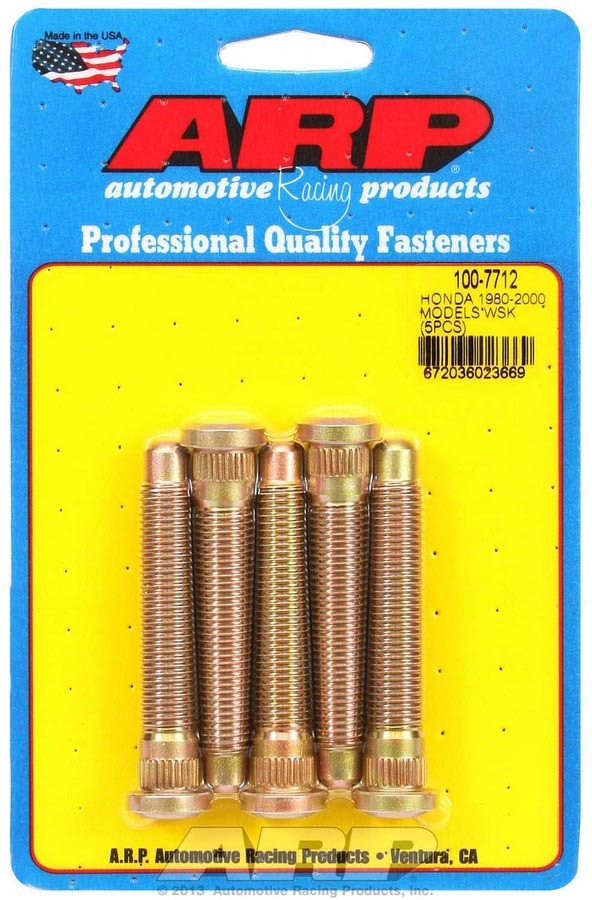 ARP Wheel Stud Kit - M12x1.5 2.850/.485 Knurl ARP