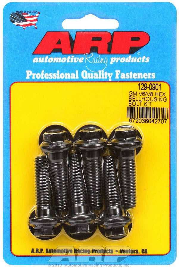 ARP Bellhousing Bolt Kit - 6pt. GM V6/V8 ARP