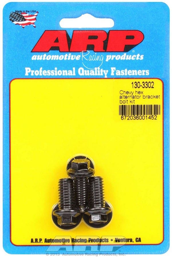 ARP GM Alternator Bracket Bolt Kit - 6pt. ARP