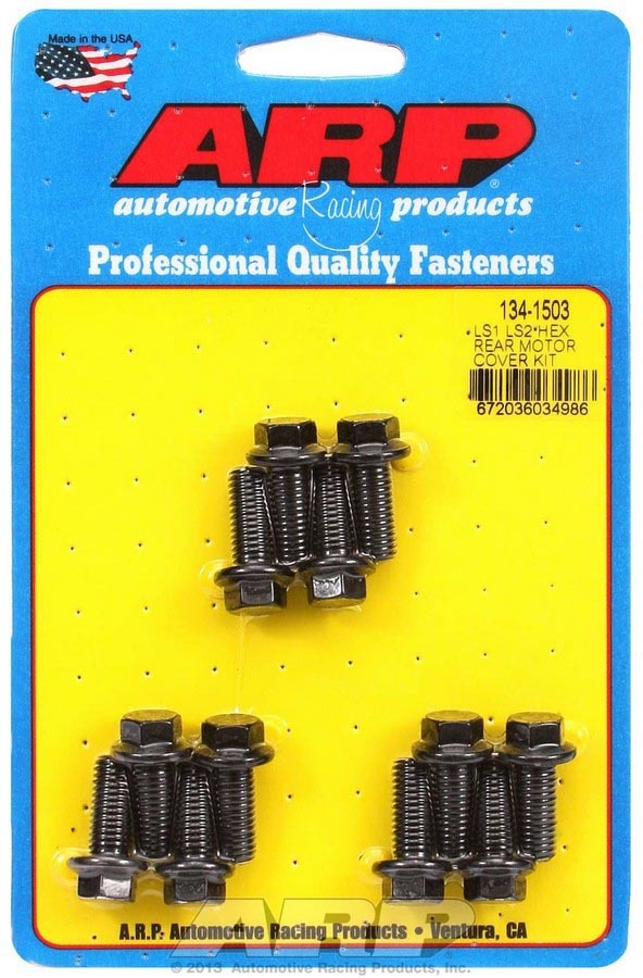 ARP Rear Motor Cover Bolt Kit - 6pt. LS1/LS2 ARP