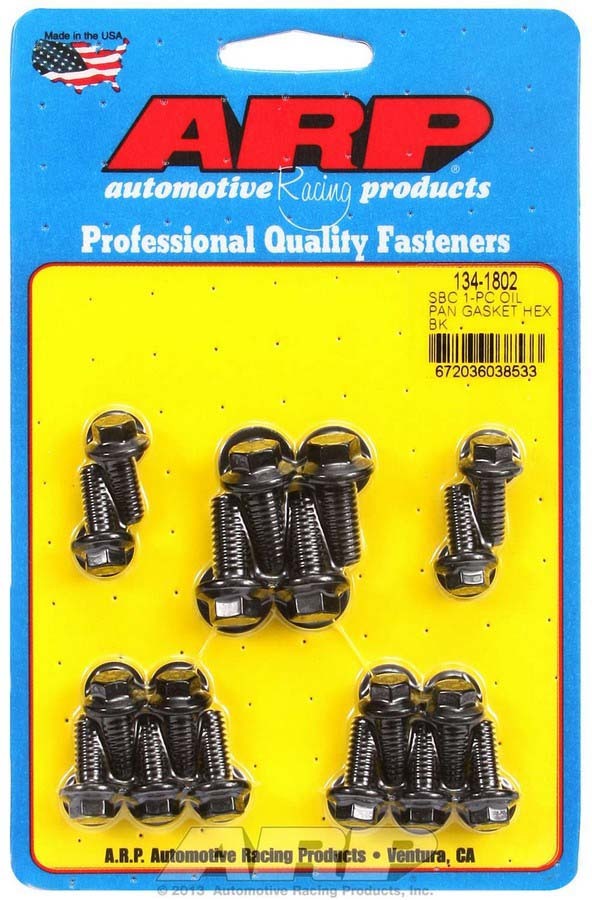 ARP SBC Oil Pan Bolt Kit - 6pt. ARP