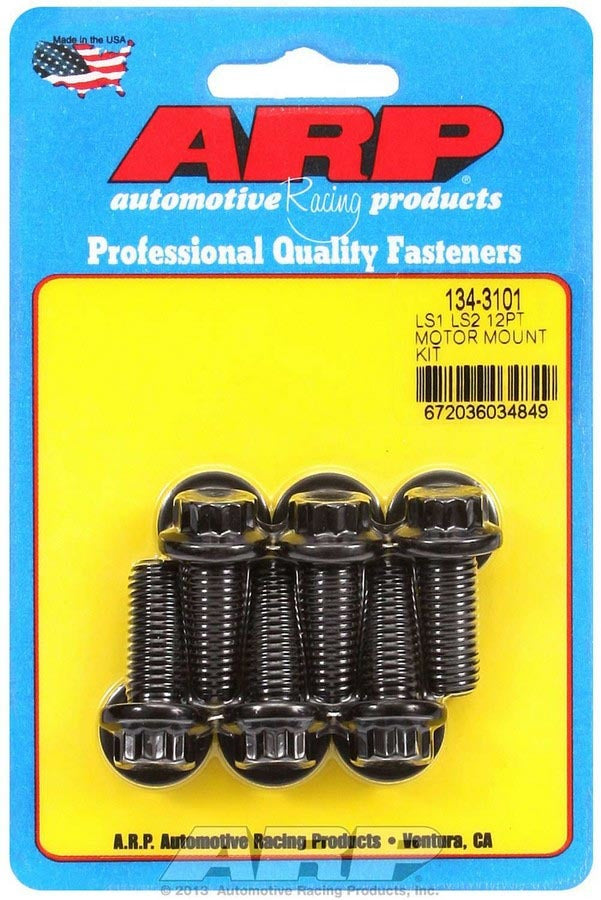 ARP Motor Mount Bolt Kit 12pt. LS1/LS2 ARP