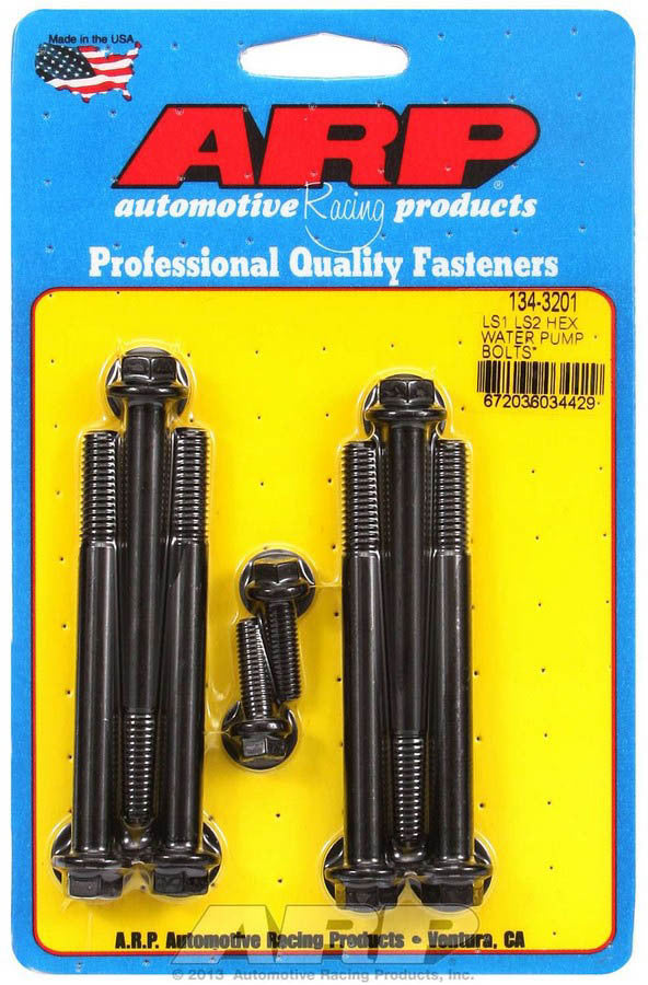 ARP W/P & Thermostat Housing Bolt Kit - 6pt. LS1/LS2 ARP