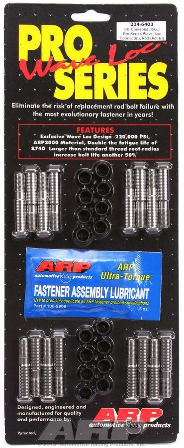 ARP SBC Rod Bolt Kit - Fits 305/307/350 ARP