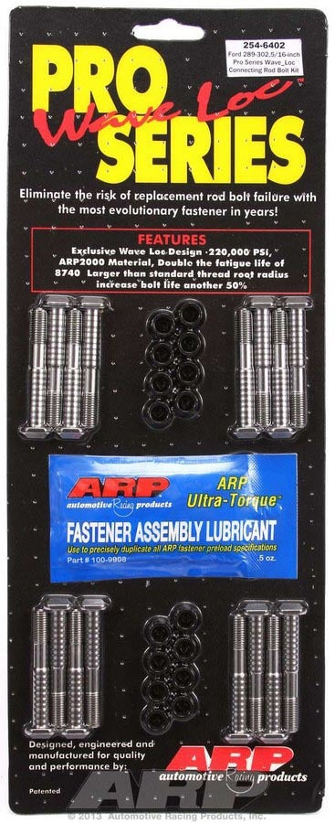 ARP SBF Rod Bolt Kit - Fits 289-302 w/5/16in ARP