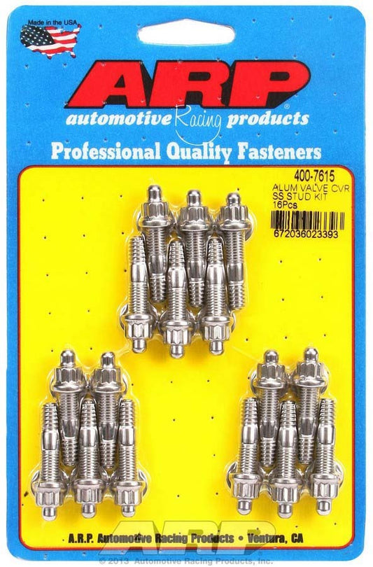 ARP S/S Valve Cover Stud Kit 12pt. (16) ARP