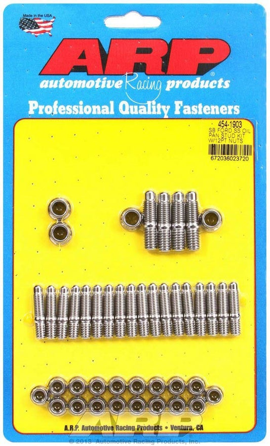 ARP SBF S/S Oil Pan Stud Kit 12pt. ARP