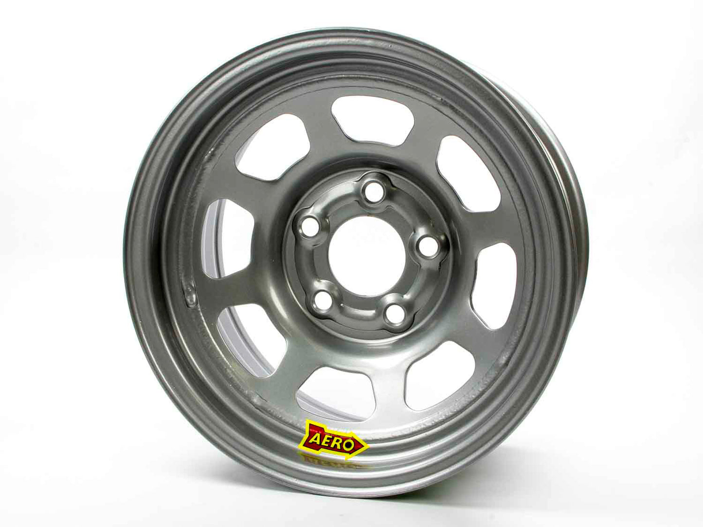 AERO RACE WHEELS 15x10 2in. 4.75 Silver AERO RACE WHEELS