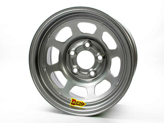 AERO RACE WHEELS 15x10 4in. 4.75 Silver AERO RACE WHEELS