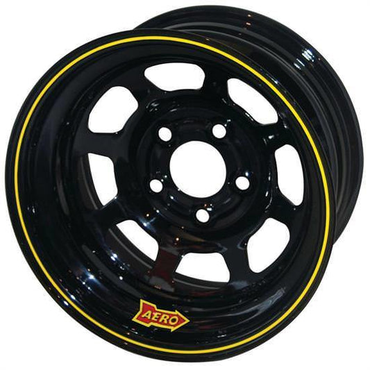 AERO RACE WHEELS 15x10 1in 4.75 Black AERO RACE WHEELS