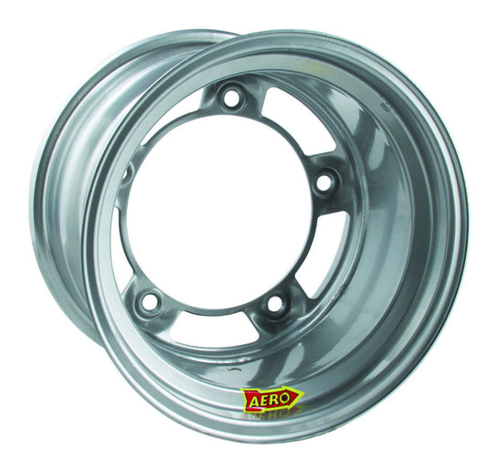 AERO RACE WHEELS 15x8 3in. Wide 5 Silver AERO RACE WHEELS