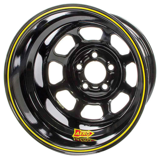 AERO RACE WHEELS 15x10 1in 4.75 Black AERO RACE WHEELS