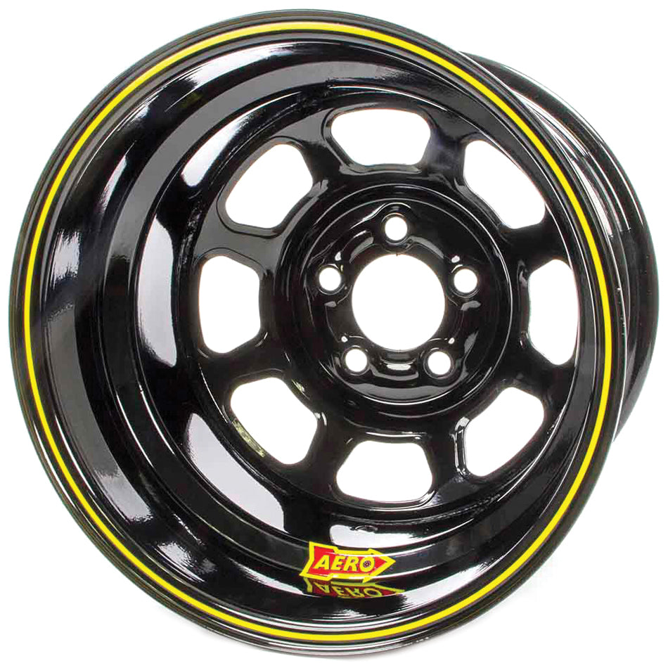 AERO RACE WHEELS 15x10 2in. 5.00 Black AERO RACE WHEELS