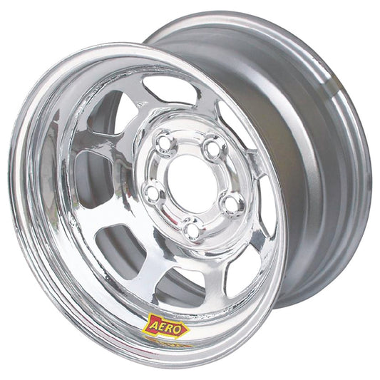 AERO RACE WHEELS 15x10 3in 5.00 Chrome AERO RACE WHEELS