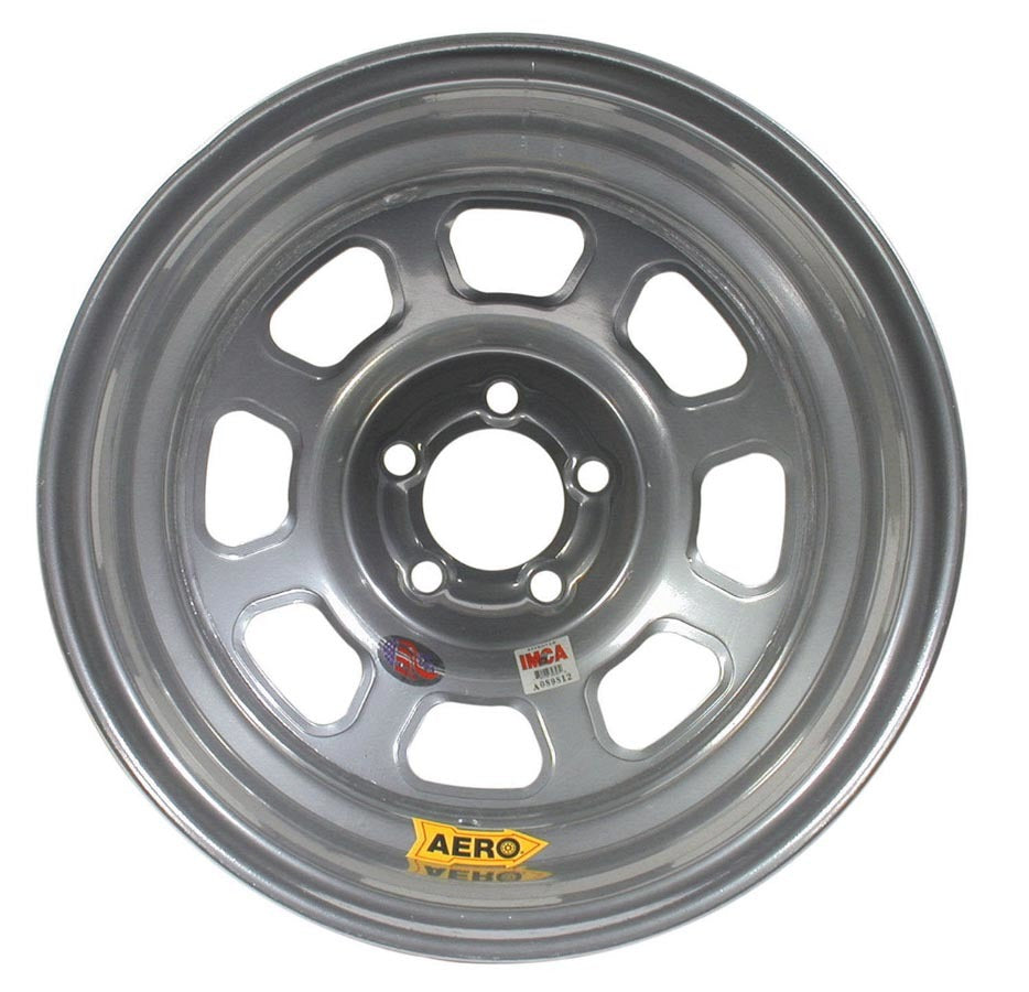 AERO RACE WHEELS 15x8 1in 4.50 Silver AERO RACE WHEELS