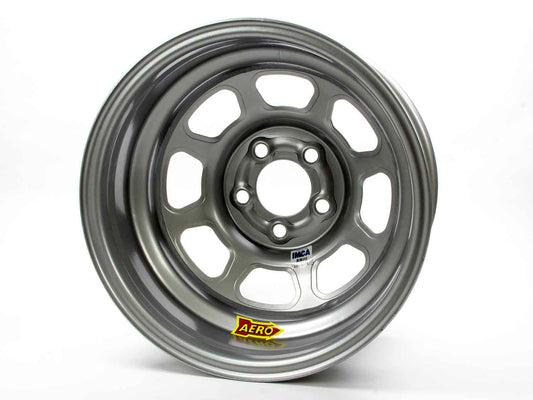 AERO RACE WHEELS 15x8 1in 4.75 Silver AERO RACE WHEELS