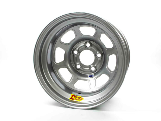 AERO RACE WHEELS 15x8 2in 5.00 Silver LR AERO RACE WHEELS