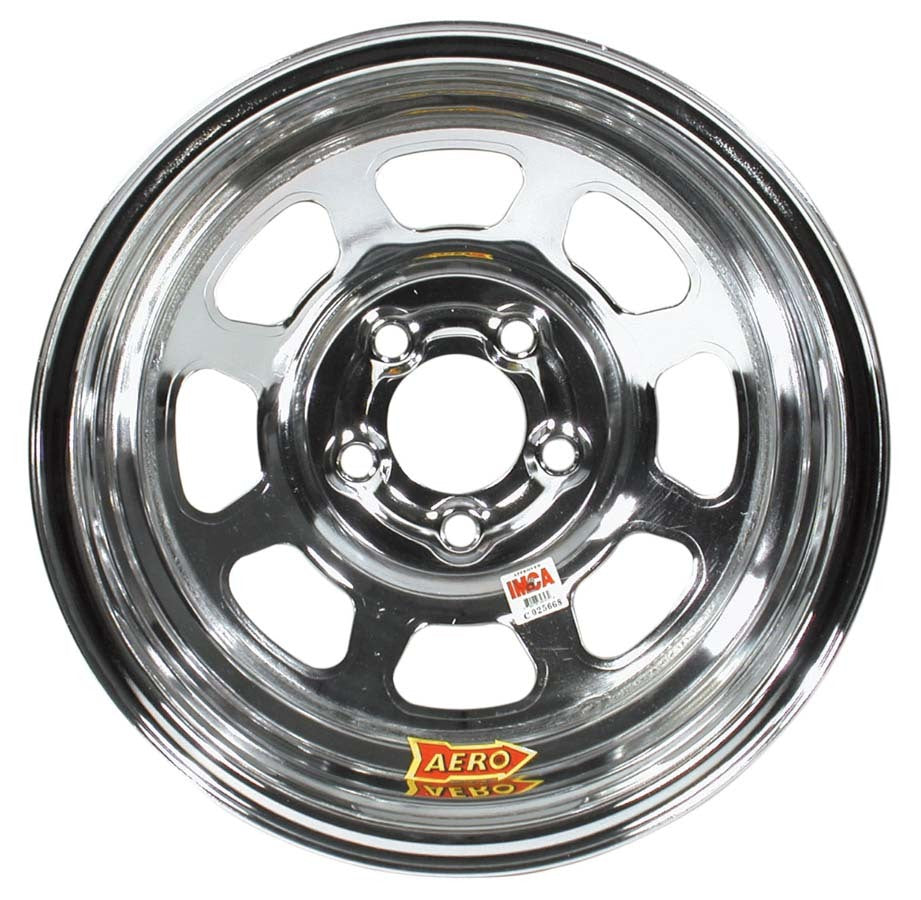 AERO RACE WHEELS 15X8 2in 4.75 Chrome AERO RACE WHEELS