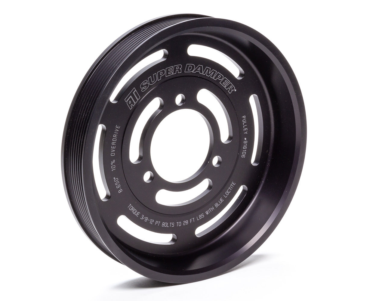 ATI PERFORMANCE Supercharger Pulley 8.86 8-Groove Serpentine ATI PERFORMANCE