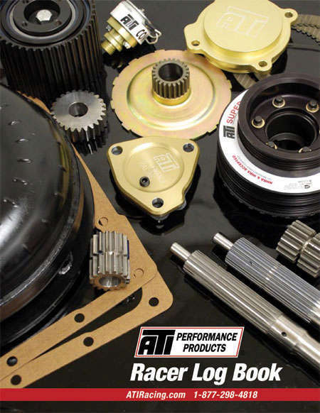 ATI PERFORMANCE Racer Log Book ATI PERFORMANCE