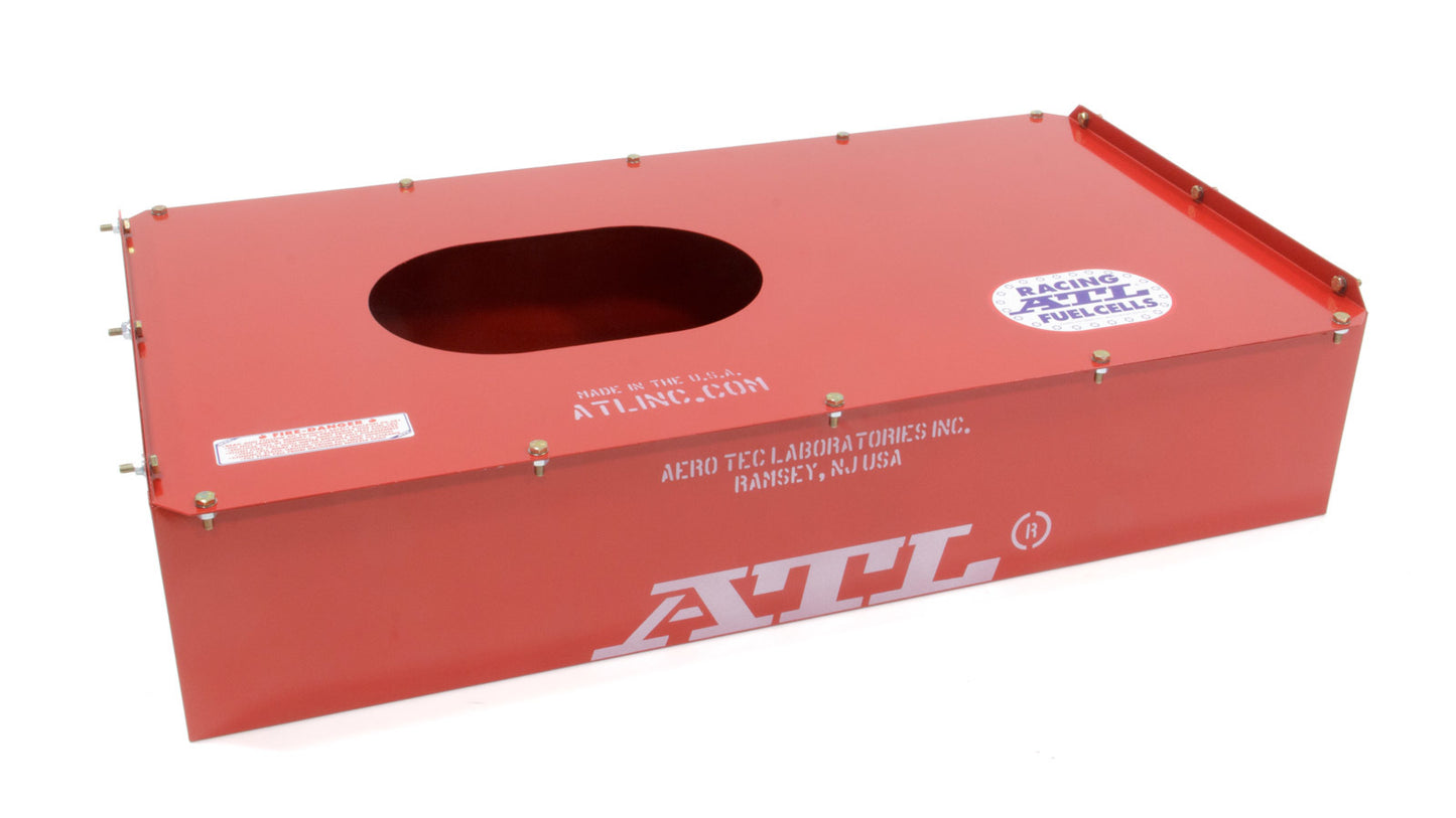 ATL FUEL CELLS 17 Gal Steel Can Red 34 x 18 x 8 Late Model ATL FUEL CELLS