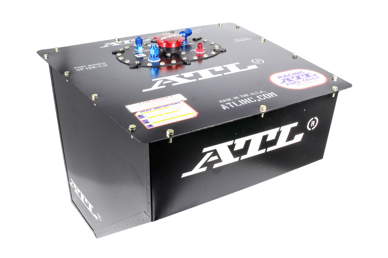 ATL FUEL CELLS Fuel Cell 28 gal. Wedge Black Widow ATL FUEL CELLS