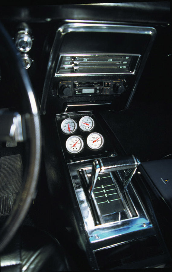 AUTOMETER 2-1/16 4 Gauge Console Pod - 68-69 Camaro AUTOMETER