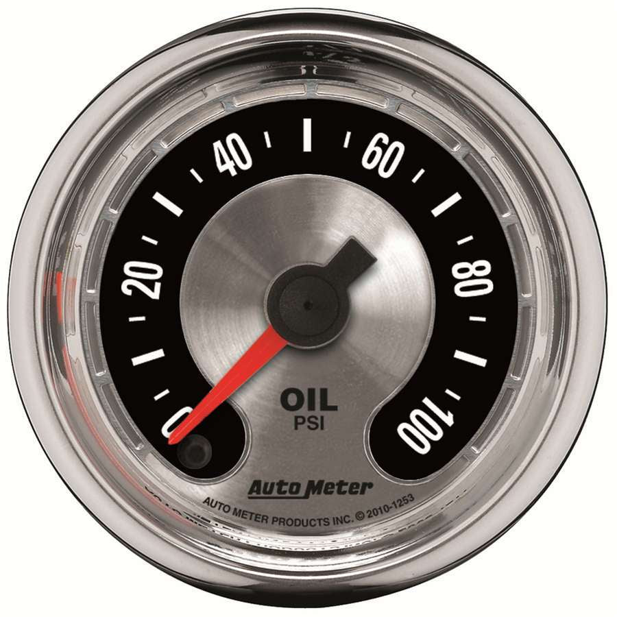 AUTOMETER 2-1/16 A/M Oil Pressure Gauge 0-100psi AUTOMETER