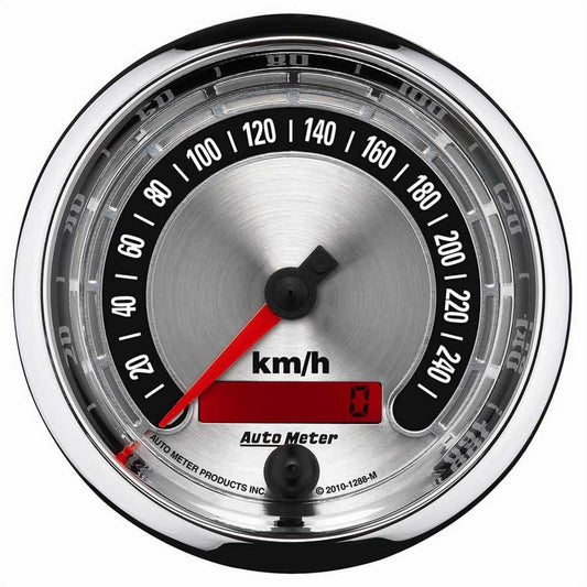 AUTOMETER 3-3/8 A/M Speedometer 260KPH AUTOMETER