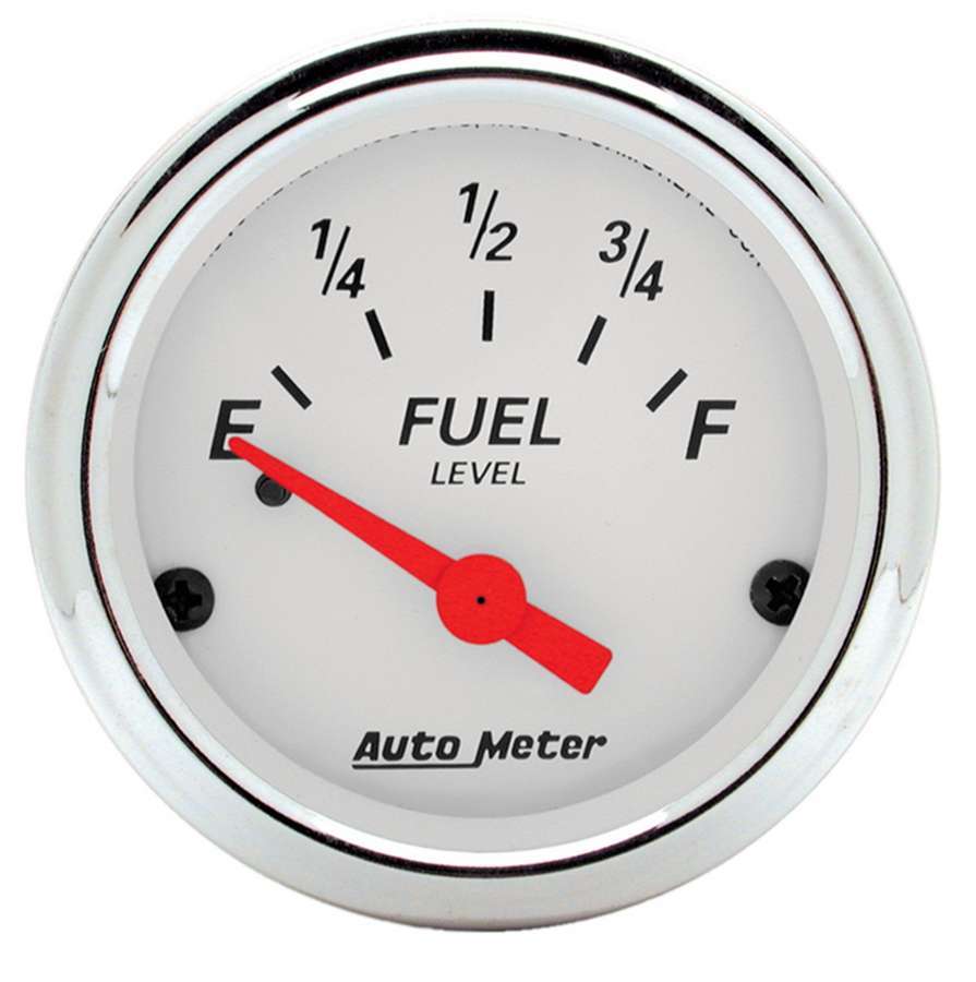 AUTOMETER 2-1/16in A/W Fuel Level Gauge - GM 0-90 Ohms AUTOMETER