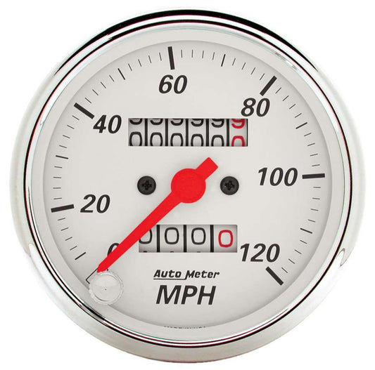 AUTOMETER 3-1/8in A/W Speedometer 120MPH AUTOMETER