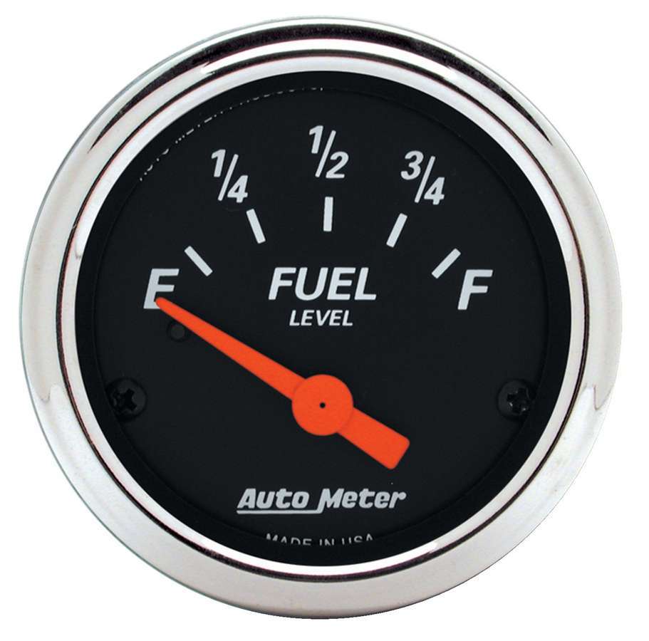 AUTOMETER 2-1/16 D/B Fuel Level Gauge 0-90 Ohms AUTOMETER