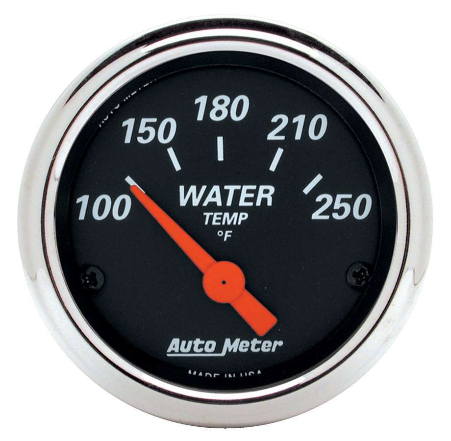 AUTOMETER 2-1/16 D/B Water Temp Gauge - 100-250 Deg. AUTOMETER