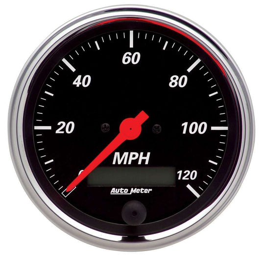 AUTOMETER 3-3/8in D/B Street Rod Speedo AUTOMETER