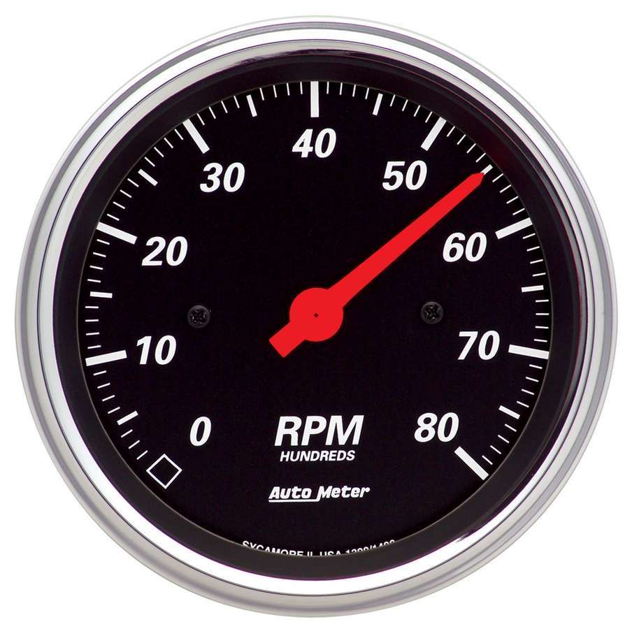 AUTOMETER 3-3/8in D/B Street Rod Tach AUTOMETER