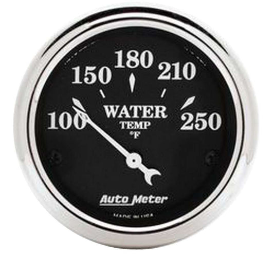 AUTOMETER 2-1/16in O/T/B Water Temp. Gauge 100-250 AUTOMETER