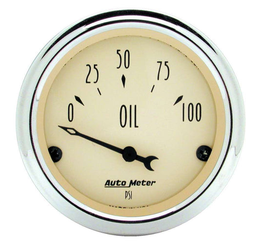 AUTOMETER 2-1/16in A/B Oil Pressure Gauge AUTOMETER