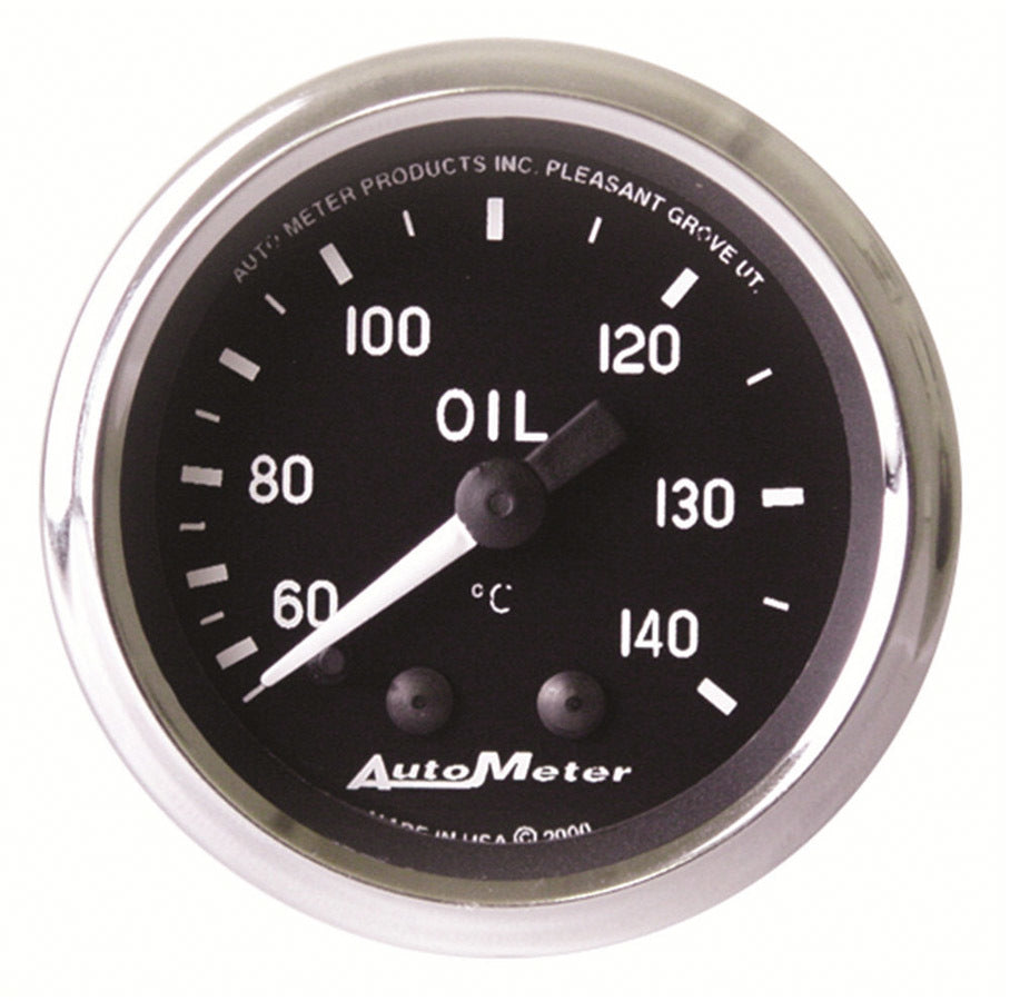 AUTOMETER 2-1/16in Cobra Series Oil Temp Gauge AUTOMETER