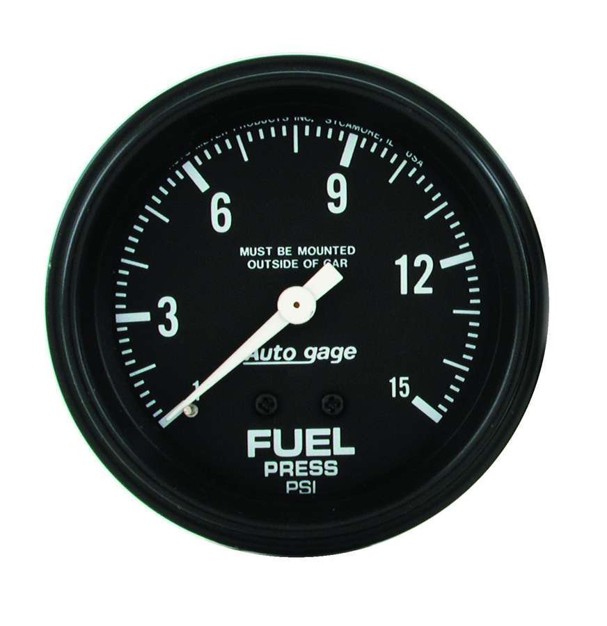 AUTOMETER 0-15 Fuel Pressure A/Gag AUTOMETER