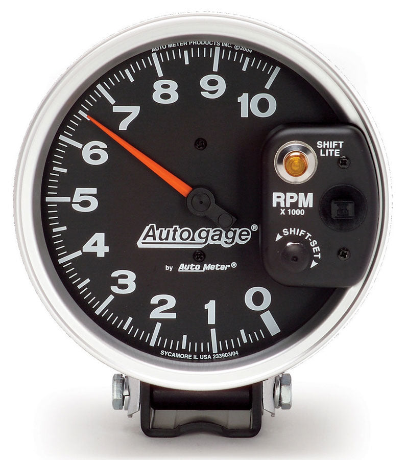 AUTOMETER 5in Auto Gage Monster Tach w/Shift Light AUTOMETER