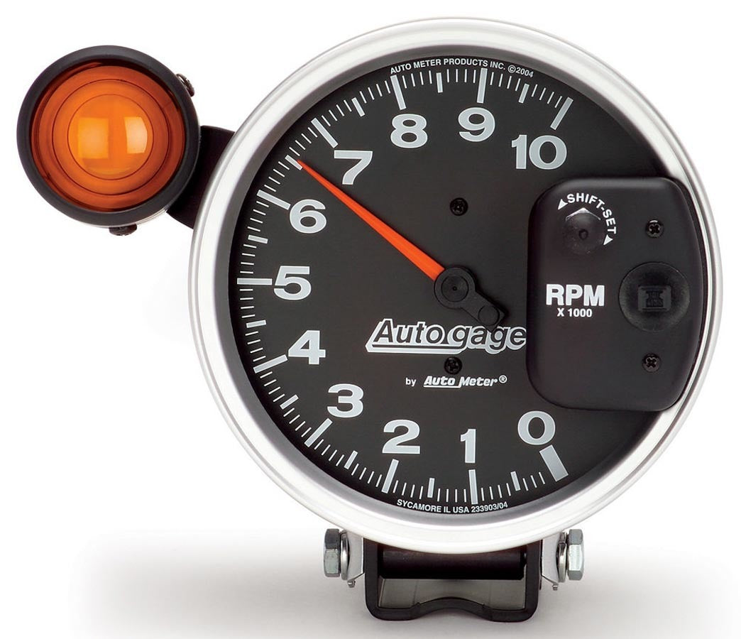 AUTOMETER 5in Auto Gage Monster Tach w/Shift Light AUTOMETER