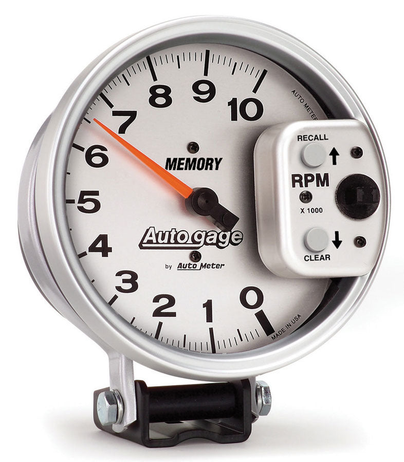 AUTOMETER 5in Auto Gage Monster Tach Silver AUTOMETER