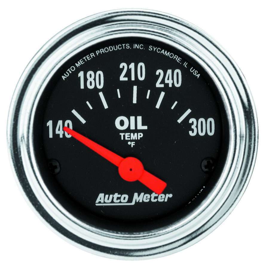 AUTOMETER 2-1/16in Oil Temp Gauge 140-300 AUTOMETER